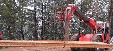 30 Ft SELLECK TP-249 1985, Telehandler