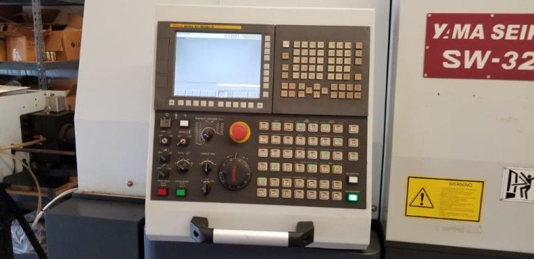 1-1/4 YAMA SEIKI SW32, Fanuc,2014, 5-10 live/6OD/4ID/4live BW, Bar Ldr