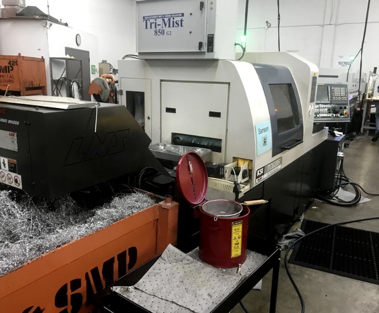 1 1/2 , KSI TCM-38S, FANUC, 2017,7-axis, 9Live/13 fixed, HPC, Chip C, Loader