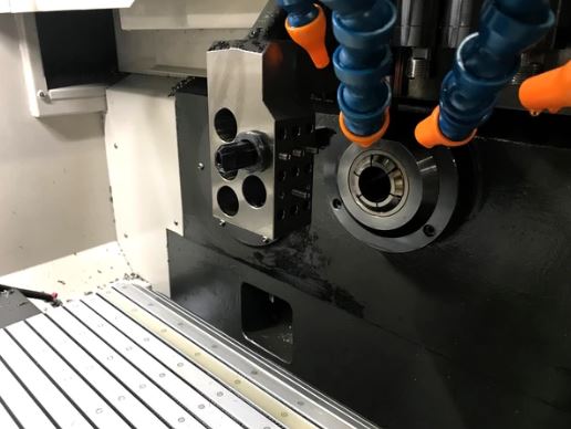 1 1/2 , KSI TCM-38S, FANUC, 2017,7-axis, 9Live/13 fixed, HPC, Chip C, Loader