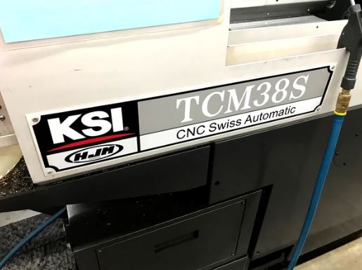 1 1/2 , KSI TCM-38S, FANUC, 2017,7-axis, 9Live/13 fixed, HPC, Chip C, Loader
