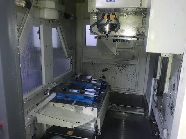 27 X, 19 Y, 22 Z, QUASER MV154 APC-E, 2012, 12K rpm, pallet switcher Fanuc 0iMD