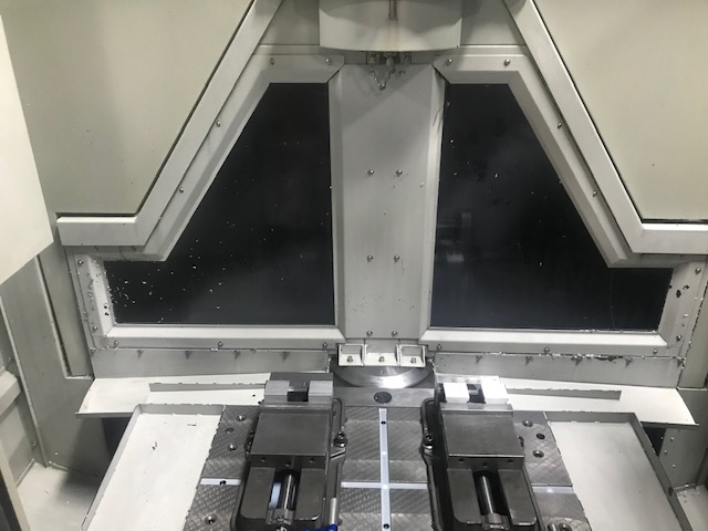 27 X, 19 Y, 22 Z, QUASER MV154 APC-E, 2012, 12K rpm, pallet switcher Fanuc 0iMD