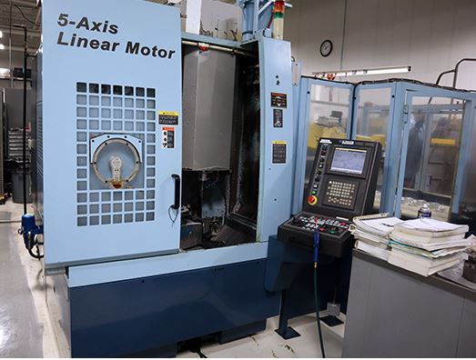 12.92 X, 7.87 Y, 9.84 Z, MATSUURA LX-0 5AX, 2003, 5 Axis, 40k RPM, Robot Load/UN