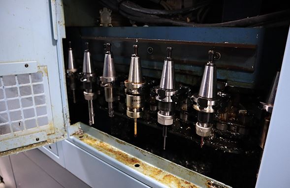 12.92 X, 7.87 Y, 9.84 Z, MATSUURA LX-0 5AX, 2003, 5 Axis, 40k RPM, Robot Load/UN