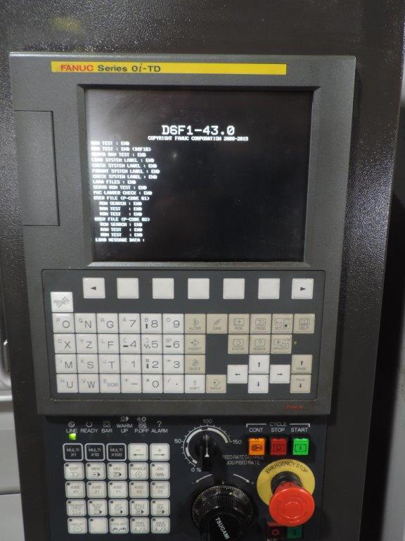 1 1/2 TSUGAMI BO385II, Fanuc 0iTD, 2018, HPC, Mist Collector, Magazine Loader