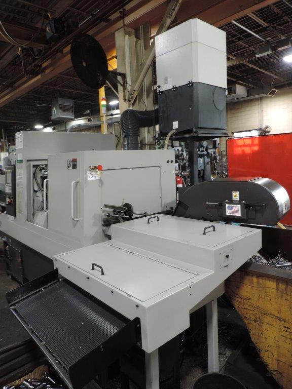 1 1/2 TSUGAMI BO385II, Fanuc 0iTD, 2018, HPC, Mist Collector, Magazine Loader