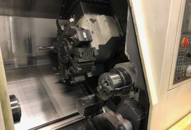 Daewoo Puma 2000SY, Fanuc, 2 1/2 , 2002, Tailstock, LNS Quick Load Servo S2