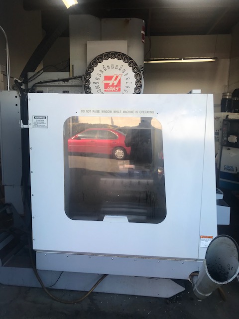 40 X, 26 Y, 25 Z, Haas VM-3, 2006, P-Cool, Chip Auger, 12,000 RPM