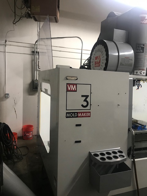 40 X, 26 Y, 25 Z, Haas VM-3, 2006, P-Cool, Chip Auger, 12,000 RPM