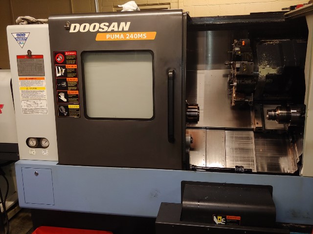 DOOSAN 240 MSC, FANUC 18ITB, 3 , 2007, LNS QL Servo S2, Live Tool, Sub, parts