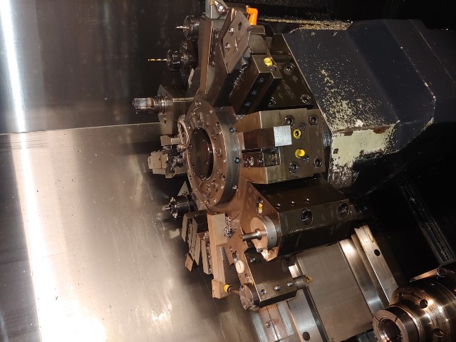 DOOSAN 240 MSC, FANUC 18ITB, 3 , 2007, LNS QL Servo S2, Live Tool, Sub, parts