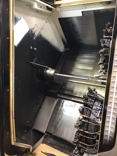 DMG MORI SEIKI NZX 1500/800SY, FANUC31IB, 2 , 2016, twin turret, C, live