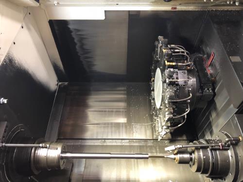DMG MORI SEIKI NZX 1500/800SY, FANUC31IB, 2 , 2016, twin turret, C, live