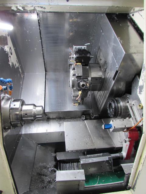 MIYANO BND 51SY, FANUC, 2 , 2004, HP, Parts Catcher & Conveyor, LNS