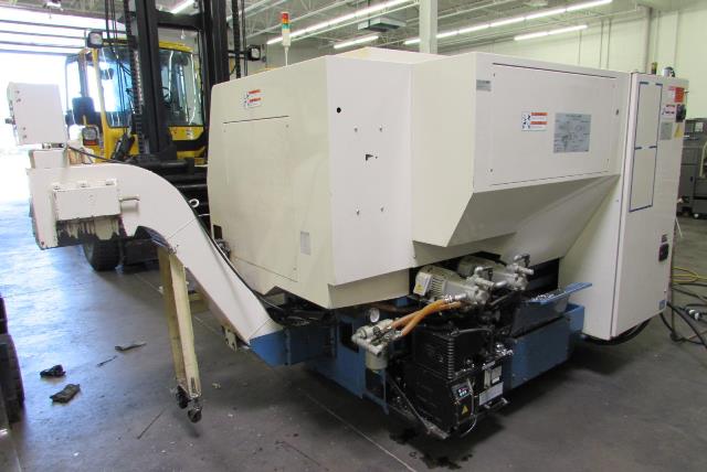 MIYANO BND 51SY, FANUC, 2 , 2004, HP, Parts Catcher & Conveyor, LNS