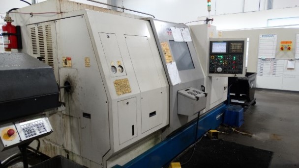 Daewoo Puma TT-1800SY, Fanuc 18iT, 2 1/2 , 2006, Barfeed, Full C, HPC