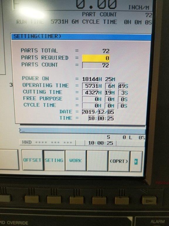 Doosan PUMA 240C, FANUC 21TB, 8 Chk, 2 1/2 , 2004, Chip Conveyor, Tail