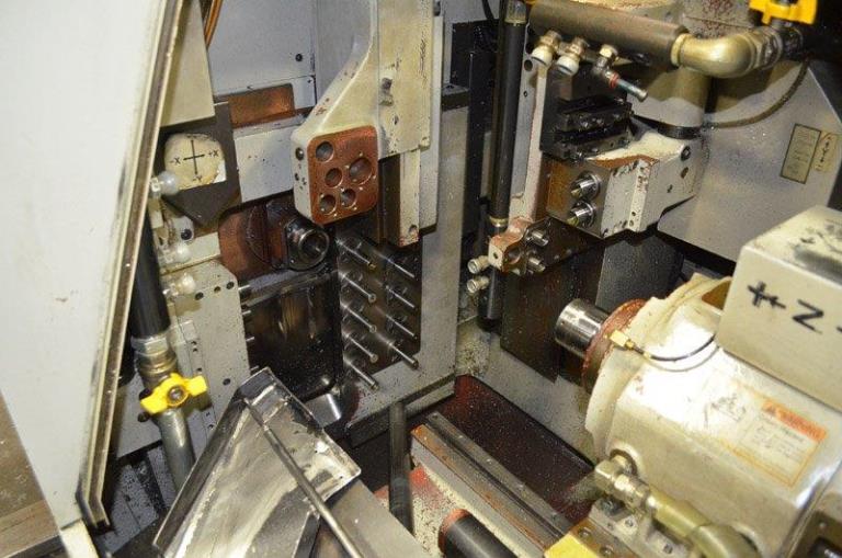 1 NOMURA NN25YB, MITSUBISHI, 2013, 8-Axis, LNS Alpha ST320 S2 Magazine Bar feed