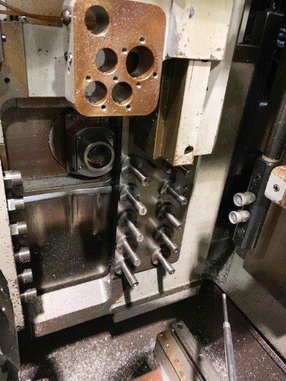 1 NOMURA NN25YB, MITSUBISHI, 2013, 8-Axis, LNS Alpha ST320 S2 Magazine Bar feed