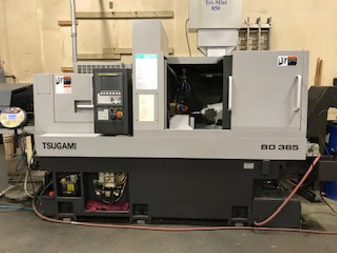 1 1/2 TSUGAMI, BO385-II, FANUC OITD, 2011, FMB Turbo Bar Feed
