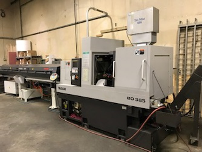 1 1/2 TSUGAMI, BO385-II, FANUC OITD, 2011, FMB Turbo Bar Feed