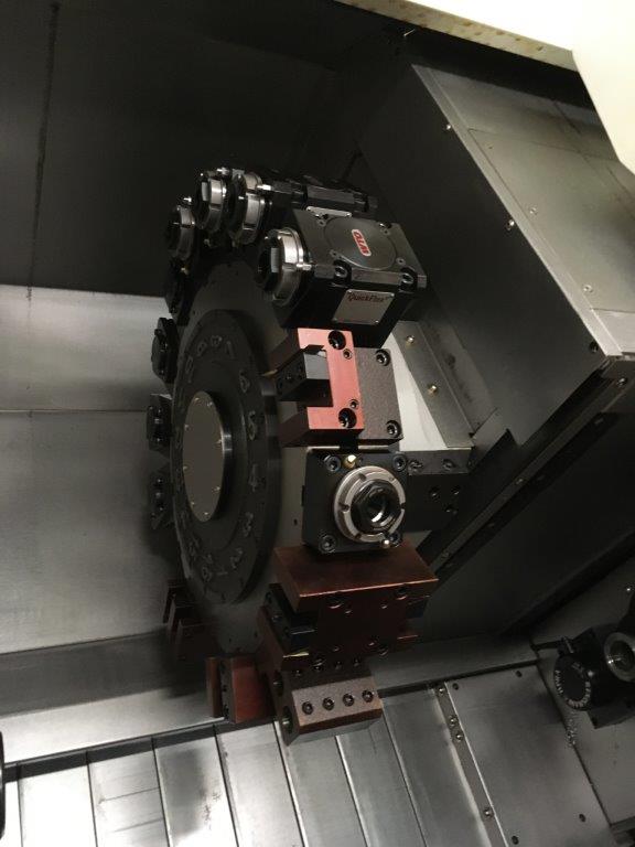 Ganesh GenTurn 78MSY, Mitsubishi M720, 10 Chk, 3 , True Y & C Axis, 16 turret