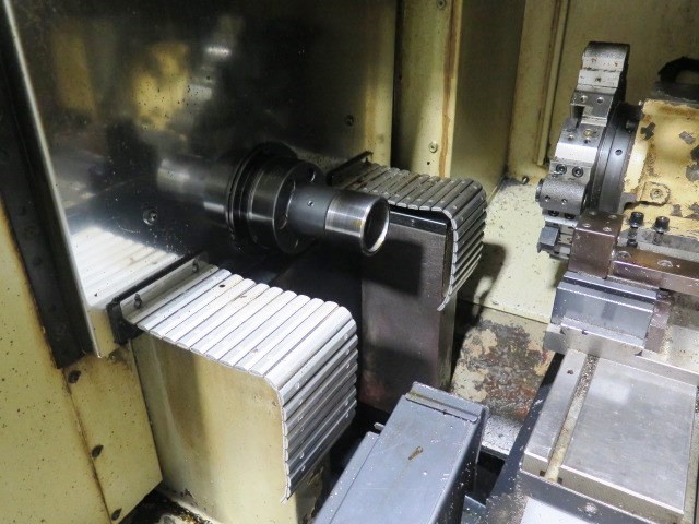 GANESH, Cyclone 32GT, FANUC 0iTC, 1 1/4 , 2006, 8-Station Turret