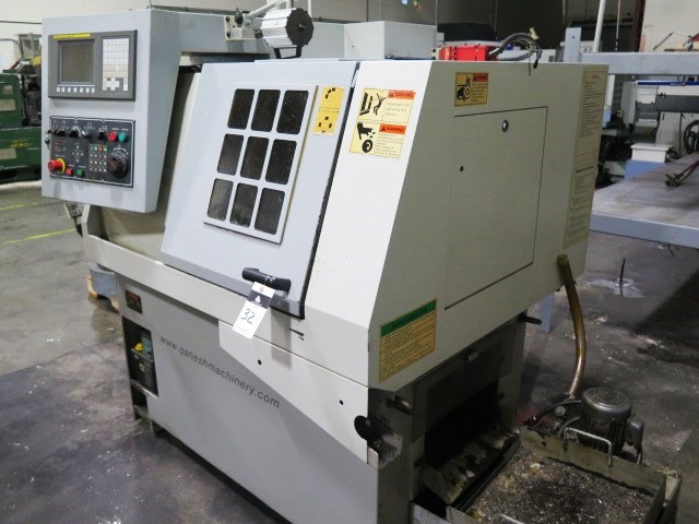 GANESH, Cyclone 32GT, FANUC 0iTC, 1 1/4 , 2006, 8-Station Turret
