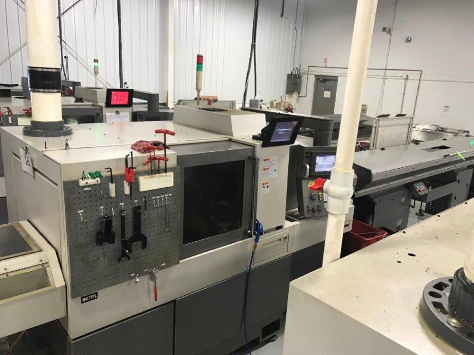 1-1/4 , CITIZEN A32VII, MITS, 2012, Live tools, sub spindle, mag loader