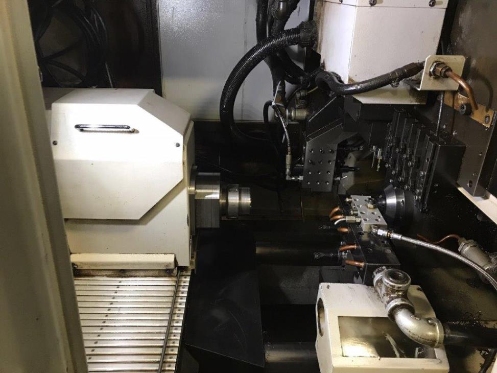 1-1/4 , CITIZEN A32VII, MITS, 2012, Live tools, sub spindle, mag loader