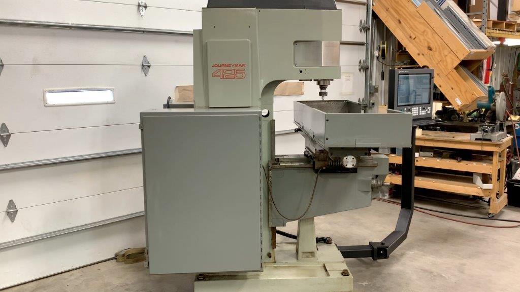 TREE JOURNEYMAN 425, New Mach Motion Retrofit, Hvy duty Knee mill, 15 x30 trvl