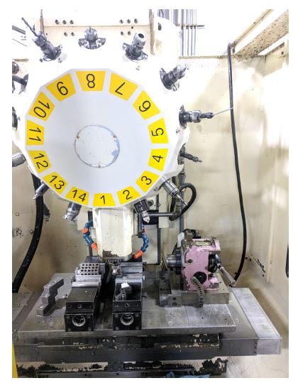 Fanuc Alpha T14iA, 1997, Fanuc 0iM, 20 X 15 Y 12 Z, 14 ATC