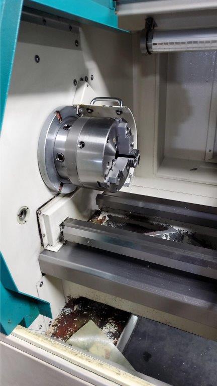 15 x 40 Clausing CKE6140Z, Fanuc 0iTC, 8 Chk, 2007, Collet Chuck, Tailstock