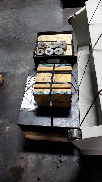 15 x 40 Clausing CKE6140Z, Fanuc 0iTC, 8 Chk, 2007, Collet Chuck, Tailstock