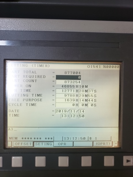 3/4 , Citizen A20VII, Fanuc 32iA, 2008, 6-Axis, Sub-spindle, Live tools