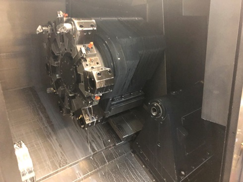 DOOSAN PUMA 2100, FANUC, 8 Chk, 2 1/2 , 2012, Tail Stock