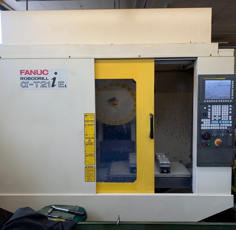 Fanuc Robodrill, No. T-21IEL, Fanuc 31i Series A5, 2005