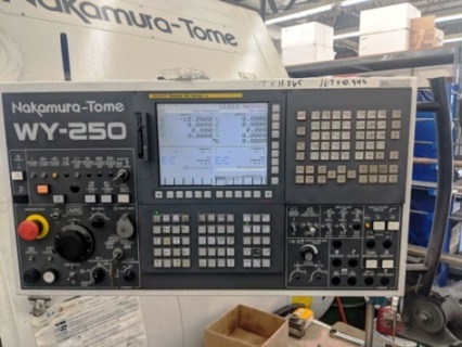 Nakamura Tome WY250MMYY, Fanuc 31iT, 10 Ck, 2 1/2 , 2011, 2-turret,2-Y axis, sub