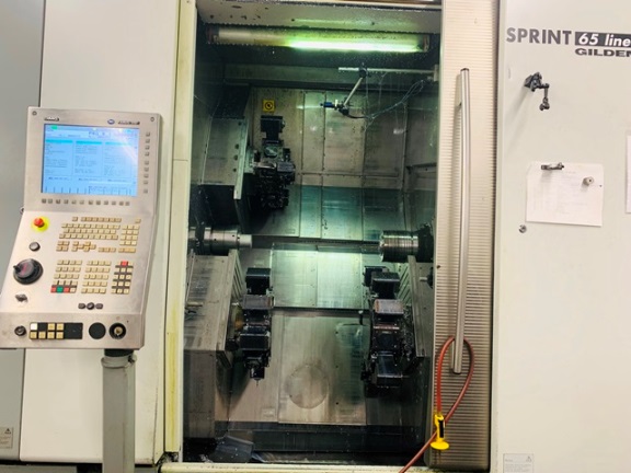 Gildemeister,Sprint 65 Linear, Siemens-840D, 7 Chk, 2 3/4 , 2008,
