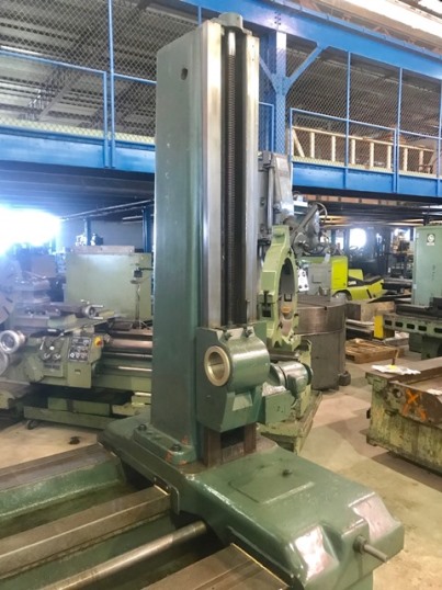 4 , TOS 1970, 49 x 49 Built in Rotary, Tailstock for Line Boring, 23 Facing