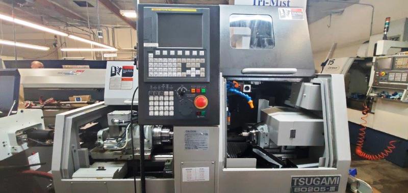 3/4 TSUGAMI BO205III, FANUC 0i-TF, 2018, 7-axis, HPC, Edge Scout BF