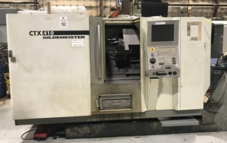 GILDEMEISTER CTX 410, FANUC 320is-A, 2 1/2 , 2007, Live Tool, C Axis, Tail