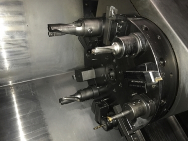 GILDEMEISTER CTX 410, FANUC 320is-A, 2 1/2 , 2007, Live Tool, C Axis, Tail