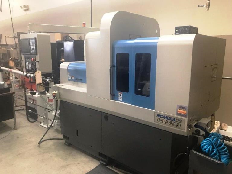 1 1/4 NOMURA NN32YB2, 2016, B-axis, C-Axis, Convertable, 33 tools, Low Hours