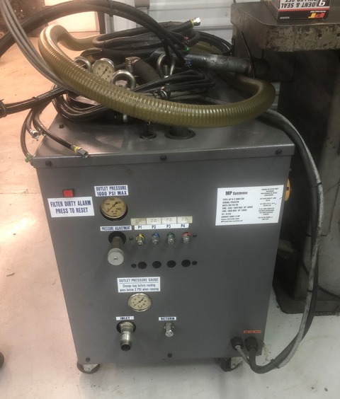 2000 PSI Water, MP SYSTEM V2, 2016, 4-Line, High Pressure Coolant System