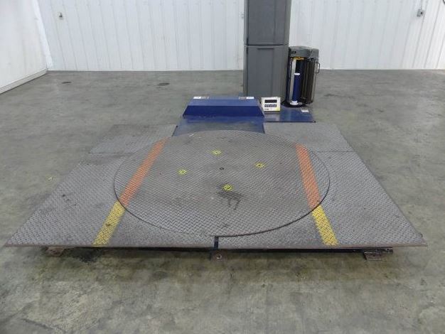 Lantech Q300 Stretch Wrapper, 80 x 20 , 35 Loads Per Hour, 65 Turntable