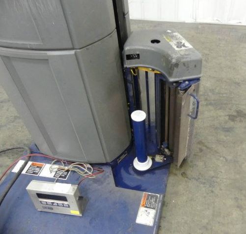 Lantech Q300 Stretch Wrapper, 80 x 20 , 35 Loads Per Hour, 65 Turntable