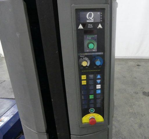 Lantech Q300 Stretch Wrapper, 80 x 20 , 35 Loads Per Hour, 65 Turntable