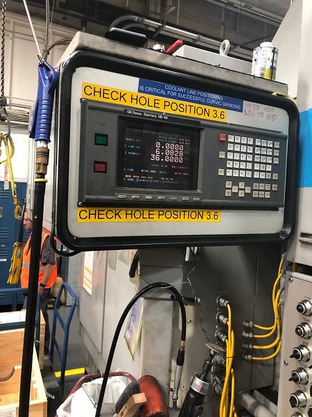 Gleason 887 Big Bore, Fanuc 18MB, 60 Dia., 6 - 21 Wheel Dia